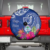 Hafa Adai Guam History and Chamorro Heritage Day Spare Tire Cover Blue Latte Stone LT05 - Polynesian Pride