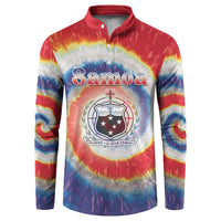 Samoa Button Sweatshirt Tie Dye Unique Style LT05 Colorful - Polynesian Pride