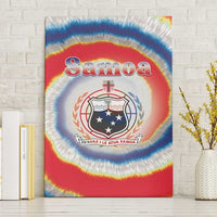 Samoa Canvas Wall Art Tie Dye Unique Style LT05 Without Frame Colorful - Polynesian Pride