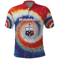 Samoa Polo Shirt Tie Dye Unique Style