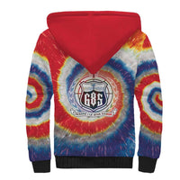 Samoa Sherpa Hoodie Tie Dye Unique Style LT05 - Polynesian Pride