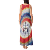 Samoa Tank Maxi Dress Tie Dye Unique Style