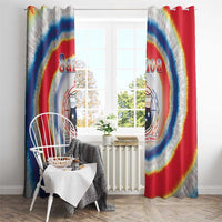 Samoa Window Curtain Tie Dye Unique Style LT05 - Polynesian Pride