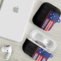 Samoa Flag AirPods Case Ula Fala With Samoan Siapo LT05 - Polynesian Pride