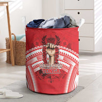 Tonga Rugby Mate Ma'a Laundry Basket Tongan Pride Unique Style - Polynesian Pride