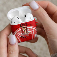 Tonga Rugby Mate Ma'a AirPods Case Tongan Pride Unique Style LT05 - Polynesian Pride