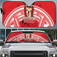 Tonga Rugby Mate Ma'a Auto Sun Shade Tongan Pride Unique Style - Polynesian Pride