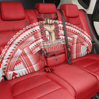 Tonga Rugby Mate Ma'a Back Car Seat Cover Tongan Pride Unique Style - Polynesian Pride