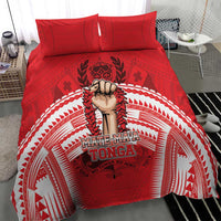 Tonga Rugby Mate Ma'a Bedding Set Tongan Pride Unique Style - Polynesian Pride