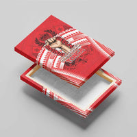 Tonga Rugby Mate Ma'a Canvas Wall Art Tongan Pride Unique Style - Polynesian Pride