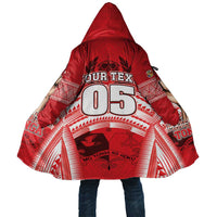 Custom Tonga Rugby Mate Ma'a Cloak Tongan Pride Unique Style - Polynesian Pride