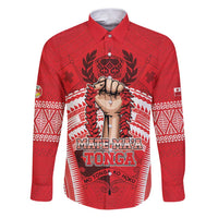 Custom Tonga Rugby Mate Ma'a Family Matching Puletasi and Hawaiian Shirt Tongan Pride Unique Style - Polynesian Pride