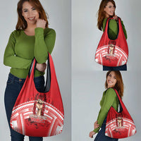 Tonga Rugby Mate Ma'a Grocery Bag Tongan Pride Unique Style - Polynesian Pride