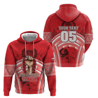 Custom Tonga Rugby Mate Ma'a Hoodie Tongan Pride Unique Style - Polynesian Pride