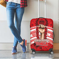 Tonga Rugby Mate Ma'a Luggage Cover Tongan Pride Unique Style - Polynesian Pride