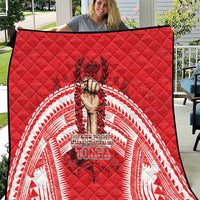 Tonga Rugby Mate Ma'a Quilt Tongan Pride Unique Style - Polynesian Pride