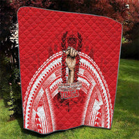 Tonga Rugby Mate Ma'a Quilt Tongan Pride Unique Style - Polynesian Pride