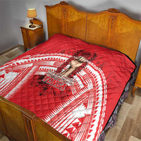 Tonga Rugby Mate Ma'a Quilt Tongan Pride Unique Style - Polynesian Pride