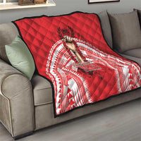 Tonga Rugby Mate Ma'a Quilt Tongan Pride Unique Style - Polynesian Pride