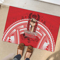 Tonga Rugby Mate Ma'a Rubber Doormat Tongan Pride Unique Style - Polynesian Pride