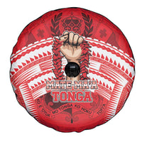 Tonga Rugby Mate Ma'a Spare Tire Cover Tongan Pride Unique Style - Polynesian Pride