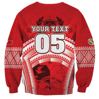 Custom Tonga Rugby Mate Ma'a Sweatshirt Tongan Pride Unique Style - Polynesian Pride