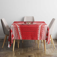 Tonga Rugby Mate Ma'a Tablecloth Tongan Pride Unique Style - Polynesian Pride