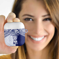 Northern Mariana Islands And Guam AirPods Case Latte Stone With Tribal Pattern LT05 - Polynesian Pride