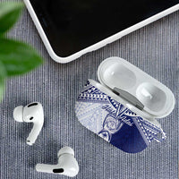 Northern Mariana Islands And Guam AirPods Case Latte Stone With Tribal Pattern LT05 - Polynesian Pride