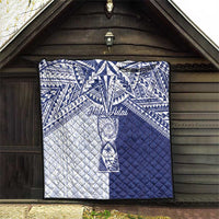Northern Mariana Islands And Guam Quilt Latte Stone With Tribal Pattern LT05 - Polynesian Pride