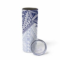 Northern Mariana Islands And Guam Skinny Tumbler Latte Stone With Tribal Pattern LT05 - Polynesian Pride