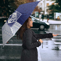 Northern Mariana Islands And Guam Umbrella Latte Stone With Tribal Pattern LT05 - Polynesian Pride