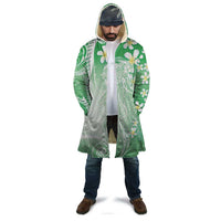 Polynesian Jellyfish Cloak With Plumeria Green LT05 - Polynesian Pride