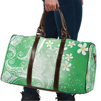 Polynesian Jellyfish Travel Bag With Plumeria Green LT05 - Polynesian Pride