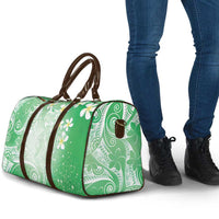 Polynesian Jellyfish Travel Bag With Plumeria Green LT05 - Polynesian Pride