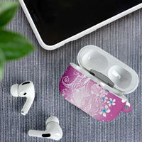 Polynesian Jellyfish AirPods Case With Plumeria Pink LT05 - Polynesian Pride