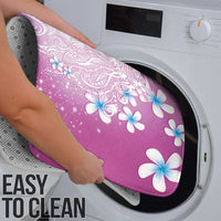 Polynesian Jellyfish Bathroom Set With Plumeria Pink LT05 - Polynesian Pride