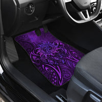 New Zealand Dream Catcher Car Mats Maori Koru Pattern Purple Version LT05 - Polynesian Pride