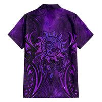 New Zealand Dream Catcher Hawaiian Shirt Maori Koru Pattern Purple Version LT05 - Polynesian Pride