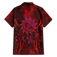 New Zealand Dream Catcher Hawaiian Shirt Maori Koru Pattern Red Version LT05 - Polynesian Pride