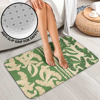 Hawaii Pua Kenikeni Lei Bathroom Set With Lau Maia Green LT05 - Polynesian Pride