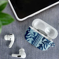 Hawaii Pua Kenikeni Lei AirPods Case With Lau Maia Royal Blue LT05 - Polynesian Pride