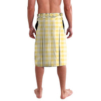 Hawaii Pikake Lokelani Plumeria Lei Lavalava Yellow Palaka Motifs LT05 - Polynesian Pride