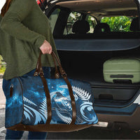 New Zealand Matariki Travel Bag Pigeon Kereru Maori Fern Art