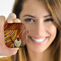 Hawaii King Kamehameha AirPods Case Hawaiian Kakau Pattern With Leis LT05 - Polynesian Pride