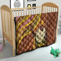 Hawaii King Kamehameha Quilt Hawaiian Kakau Pattern With Leis LT05 - Polynesian Pride