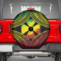 Wallis and Futuna Territory Day Spare Tire Cover Polynesian Pattern Simple Style