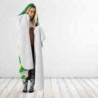 Cook Islands Happy Constitution Day Hooded Blanket Pattern Tribal Art LT05 - Polynesian Pride