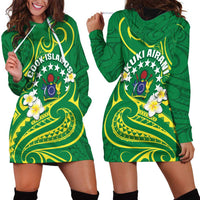 Cook Islands Happy Constitution Day Hoodie Dress Pattern Tribal Art LT05 - Polynesian Pride