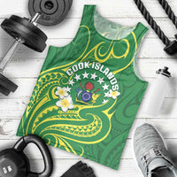 Cook Islands Happy Constitution Day Men Tank Top Pattern Tribal Art LT05 - Polynesian Pride